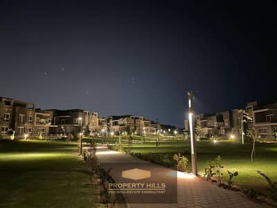 An apartment in Garden, immediate delivery at the best price in Compound Kayan, minutes from the Dahshur link and next to Mall of Arabia and near Al-Said Club