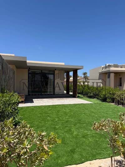 Twin Chalet for sale in Soma Bay Mesca 4 Delivered Fully Finished and Furnished with Appliances and ACs Good Location Very Near Pool and Garden