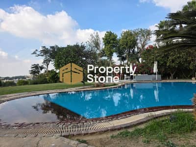 Palace for Sale | Katameya Heights | Direct Golf View | Fully Finished with ACs | Furnished | Private Swimming Pool | Large Garden