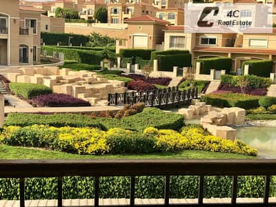 Standalone villa 510m ready to move 4 BDR ultra super lux finishing with ACs prime location open view in Stone Park Katameya New Cairo
