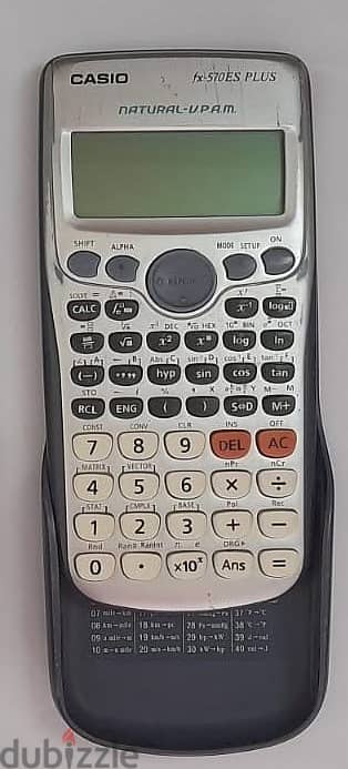 آلة حاسبة علمية CASIO fx-570ES PLUS - اصلية - بحاله ممتازة