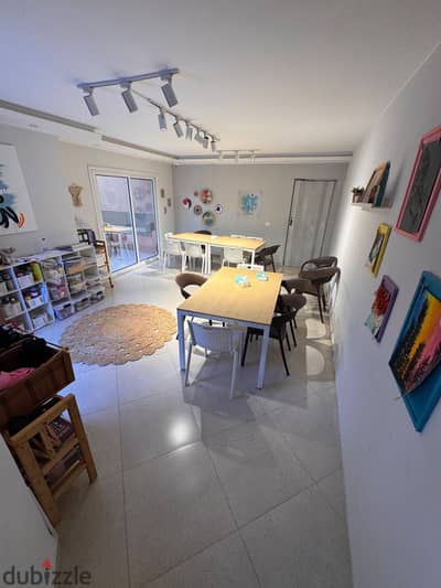 Administrative furnished apartment for rent in Al-Narges Buildings