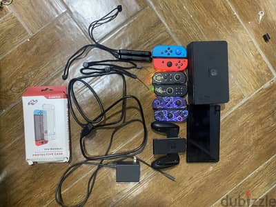 Nintendo Switch O led version كسر زيرو و معاه علبه