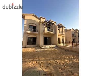 For Sale in Madinaty  Twin House Villa in VG3 Villas TYPE E3  Own a villa in a prime location with an open view and flexible payment options.