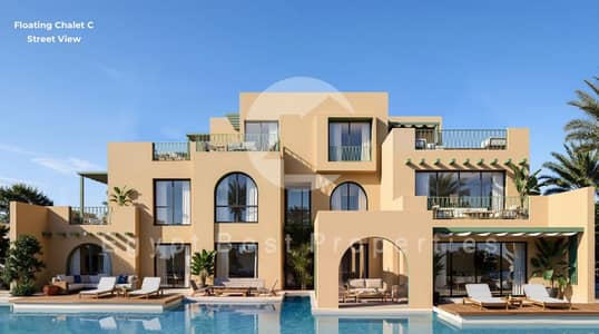 Special Direct Lagoon Front Floating Chalet in Makadi Heights "Orascom"