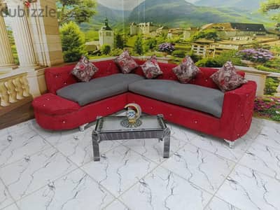 ركنة خشب زان استعمال نظيف جدا مقاس 200 /300 سم
