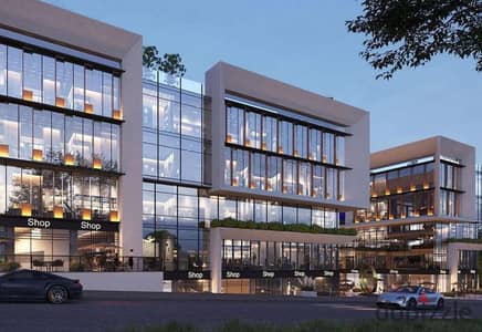 محل تجارى بفيو على البلازا فى سوميت بجانب المجمع الإسلامى وذا جيت مول Summit Mall