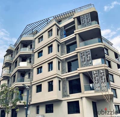 برايم لوكيشن شقة متشطبة بفيو جميل فى باديا بالم هيلز بجانب MSA و أو ويست Badya Palm Hills