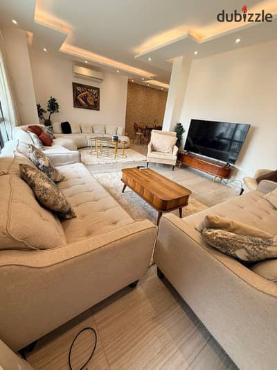 For Daily Rent For Families in Sheikh Zayed Hotel Apartment 3BR Inside Compound Beverly Hills Courtyard