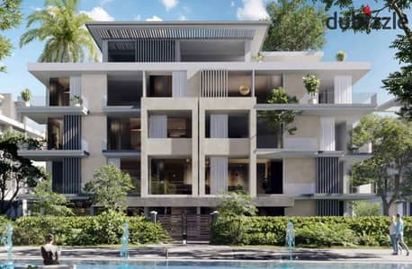 Finished ground floor apartment with garden for sale in West Days Compound 6th of October, near Mountain View Compound