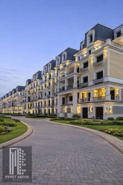 Apartment in the heart of Mountain View compound with a prime location a few minutes from Al Rehab finishing |VIP| immediate delivery with the longest installment period