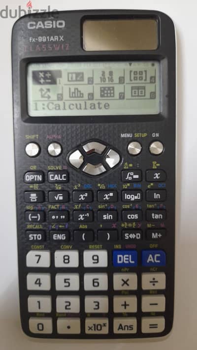 آلة حاسبة كاسيو FX-991 ARX أصلية - مستعمله بحاله ممتازة