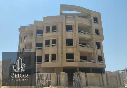 Apartment for sale 154m with terrace 32m open view corner very distinct location in Bayt Al-Watan Complementary 6 October