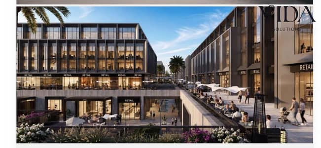 عيادة  82 م للبيع في INK هضبة بالم هيلز | بمقدم 5% وتقسيط 8 سنوات