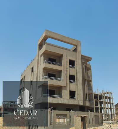 Apartment for sale 170m with terrace 56m open view corner seafront in a very special location in Beit Al-Watan Complementary 6 October