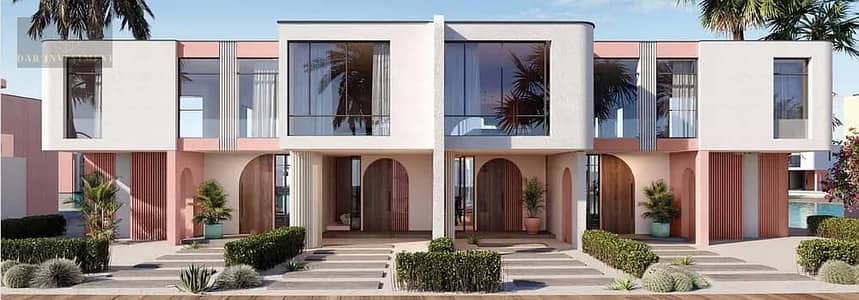 Townhouse Ready to Move in June by SODIC North Coast Second Row Lagoon View 3BR + Nanny and Roof & Prime Location