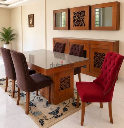 Brown dinning room from Art house