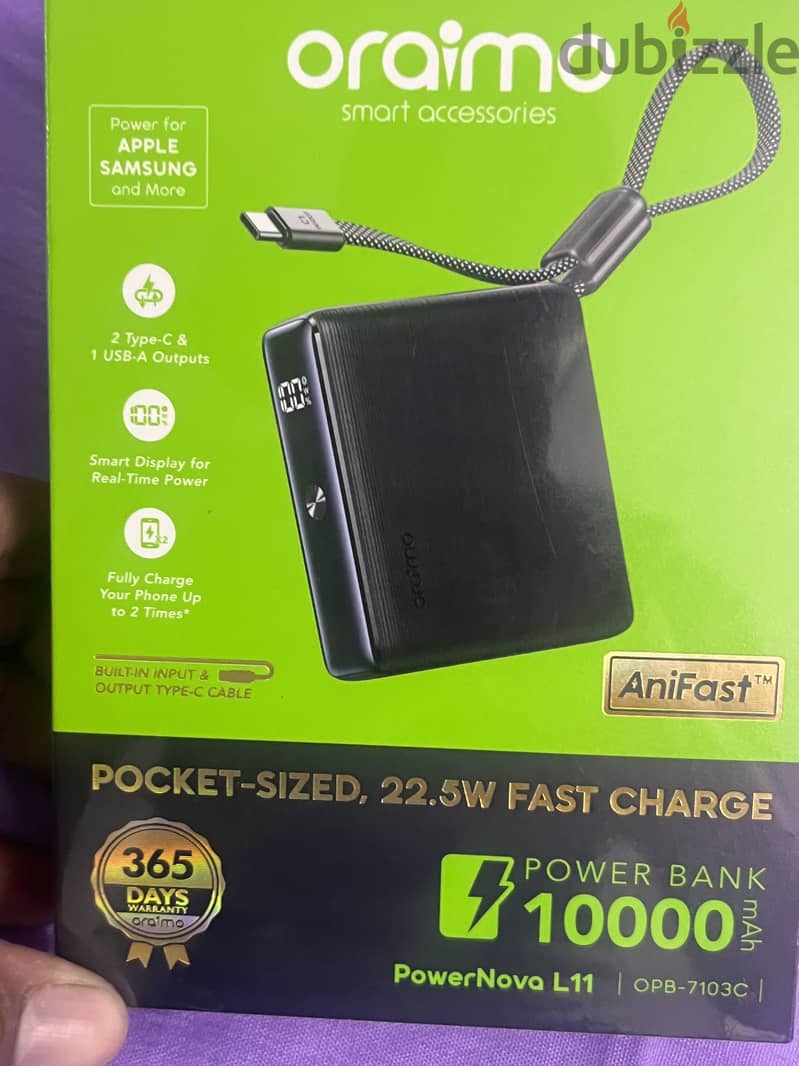 Power bank oraimo 1