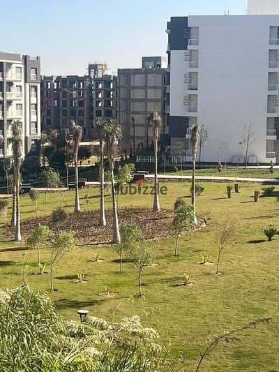 For rent in my city, a 116-meter apartment, new law, wide garden view next to the mosque and direct services