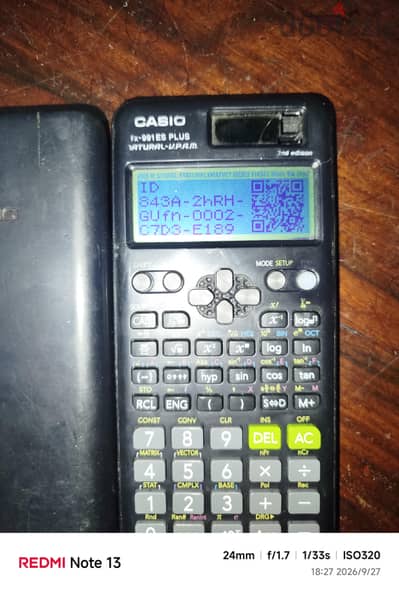 الة حاسبة كاسيو اصليه تايلاندى 991esplus