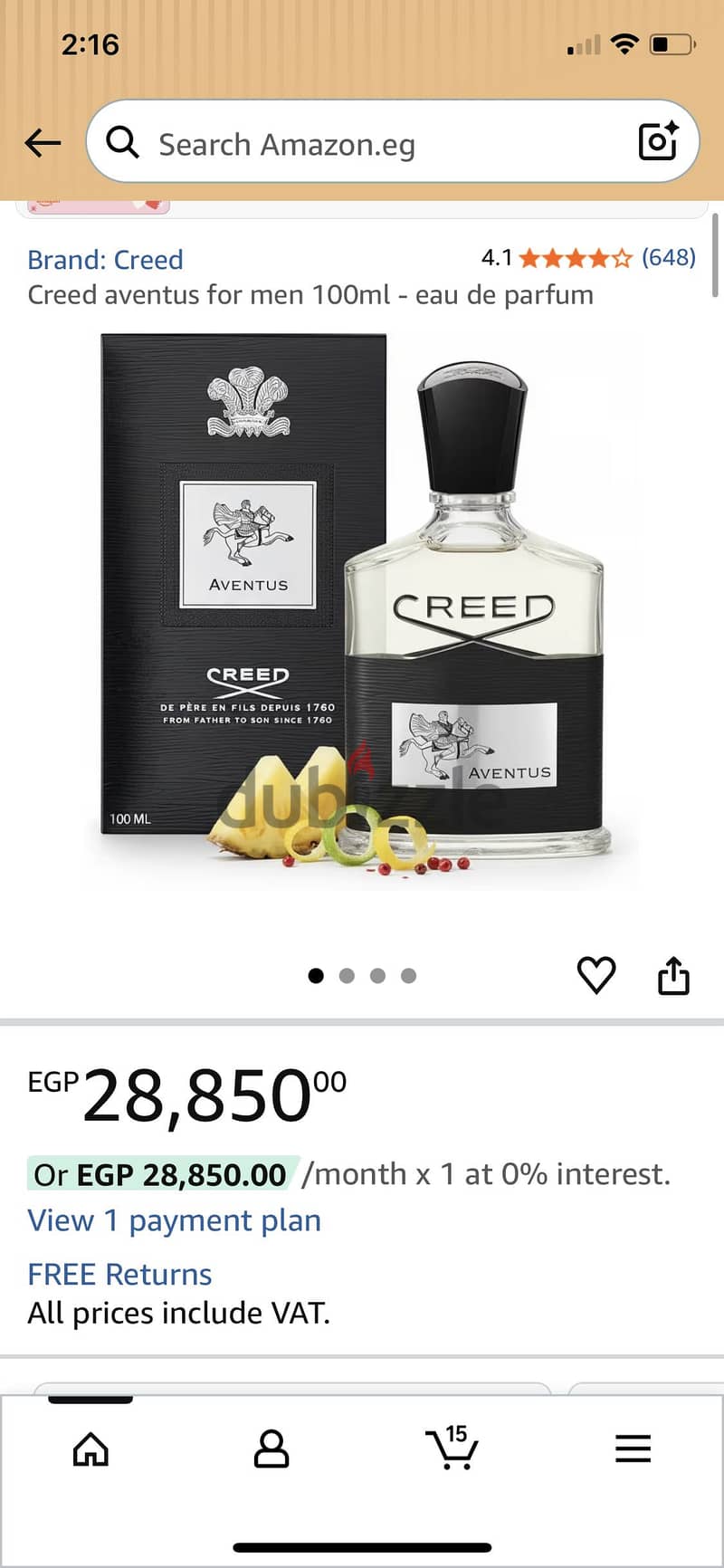 Creed aventus 6