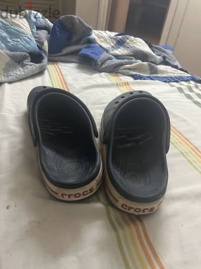 Crocs Black & Cream Clogs — Great Condition