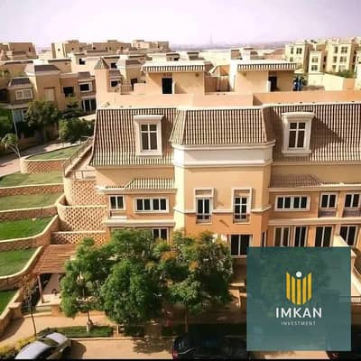 iVilla for sale in Sarai Compound, Mostakbal City, featuring a private pool and garden. Offered at a special price with an installment plan and a down
