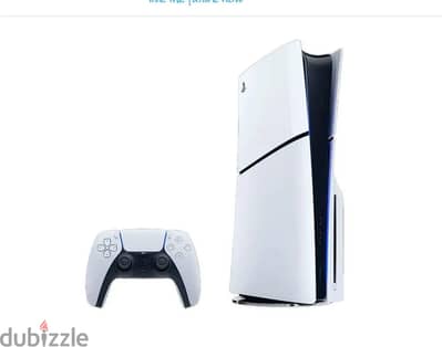 PS5 slim CD drive edithion 1 TB   جديد متفتحش