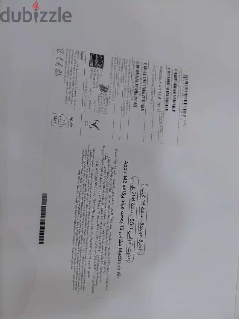 MacBook Air M2 Ram 16 ( New) 1