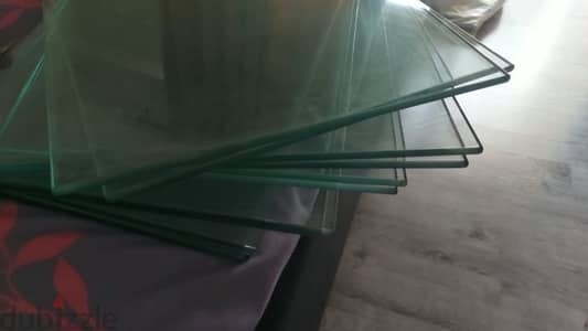 ١١ ارفف زجاج تلاجه - مقاس 37 x 50 سيكوريت