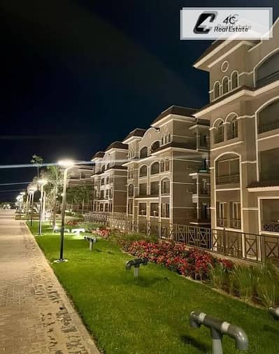 شقه 3غرف باقل سعر في جاردن هايتس التجمع الخامس شامله حصه في الارض والجراج بتقسيمه مميزه open view جاهزه معاينه