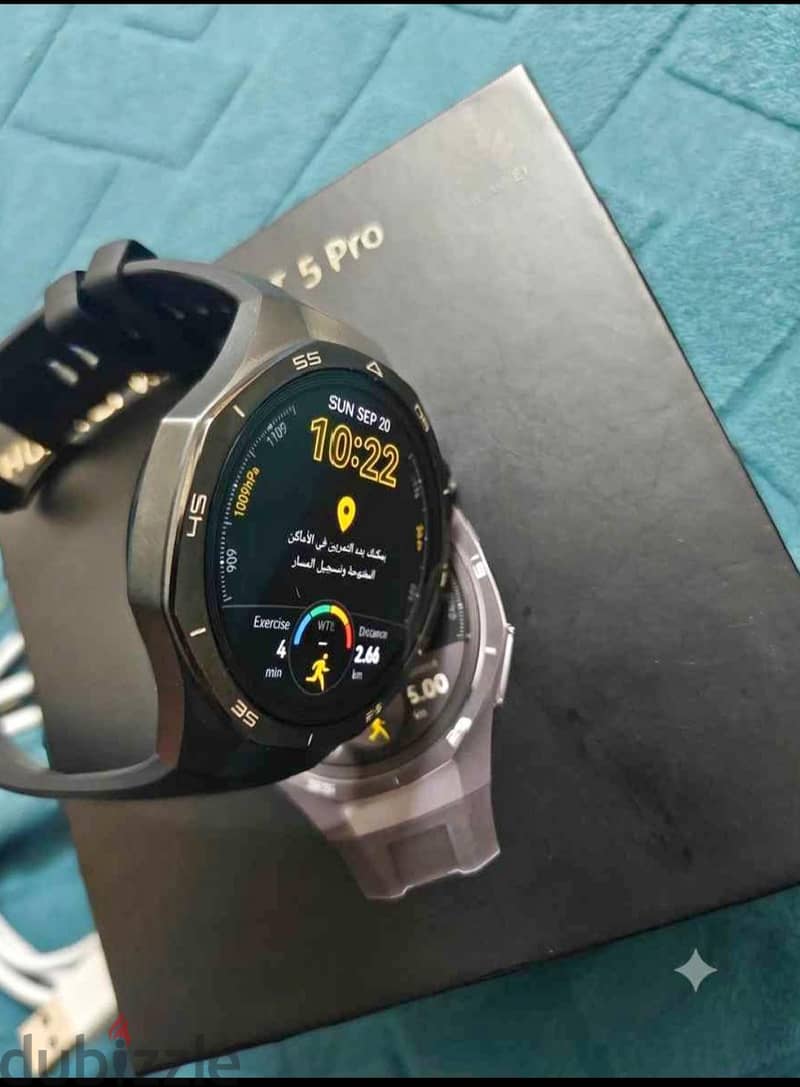 Huawei watch gt 5 pro Black 46 mm. 1