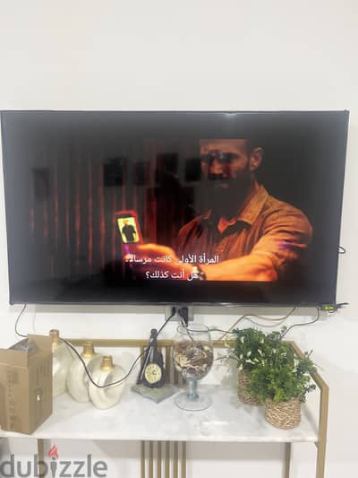 شاشه تورنيدو ٥٨بوصه بورده ٦٥ بوصه