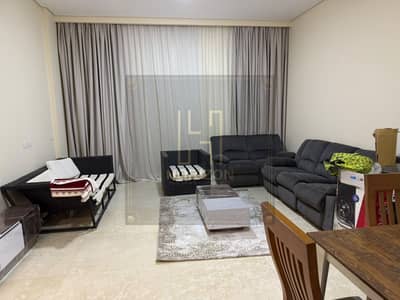 Furnished studio with garden rent Compound 90 Avenue New Cairo