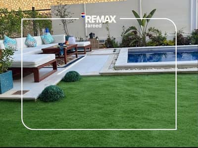 Ground iVilla with Garden & Private Pool for Sale in Mountain View Giza Plateau – 6th of October