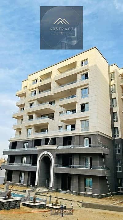 With a 40% discount and installment plans, own a luxurious two-bedroom apartment directly overlooking the pool in the Diplomatic District in the heart
