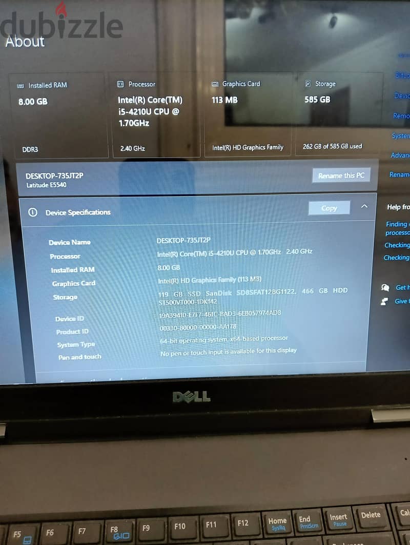 Dell latitude e5540 5