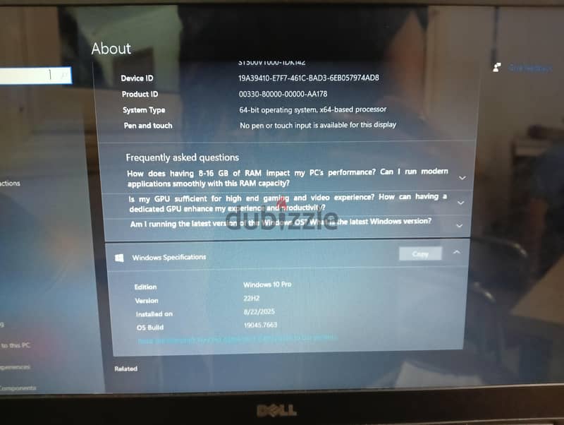 Dell latitude e5540 6