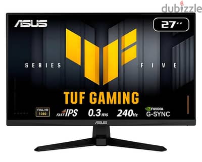 TUF Gaming VG27AQM5A Gaming Monitor – 27-inch, QHD(2560x1440), 300Hz,