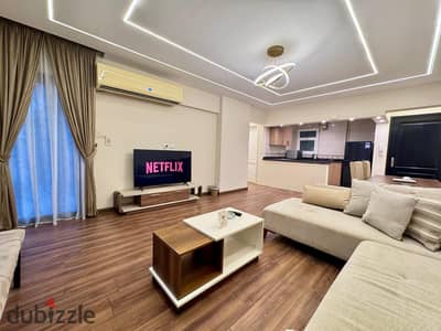 A furnished apartment for rent in Al Rehab City 2 (First Settlement). It is conveniently located near all amenities, the Eastern Market, the restauran A furnished apartment for rent in Al Rehab City 2 (First Settlement). It is conveniently located near all amenities, the Eastern Market, the restauran
