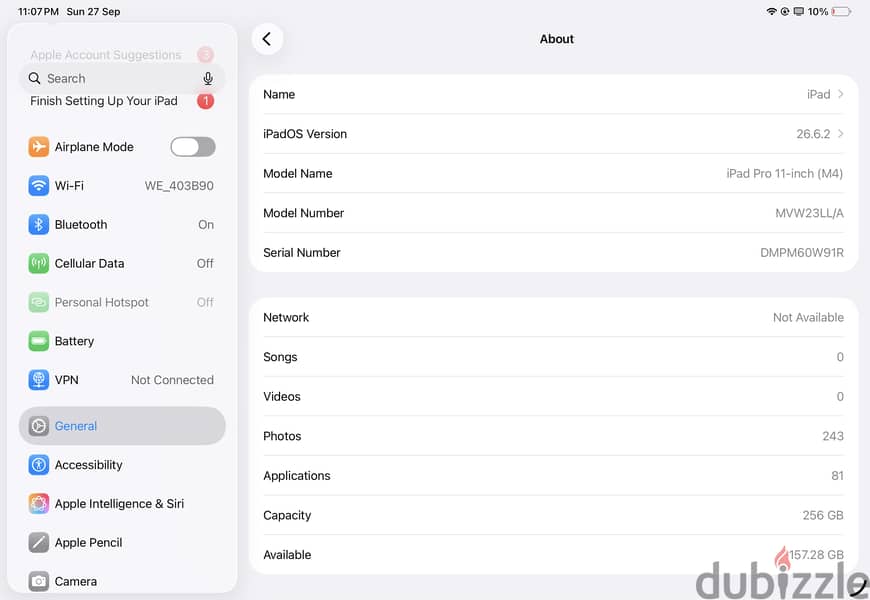 iPad Pro 11 inch (M4) 6