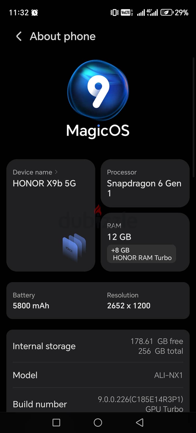 Honor X9b 9