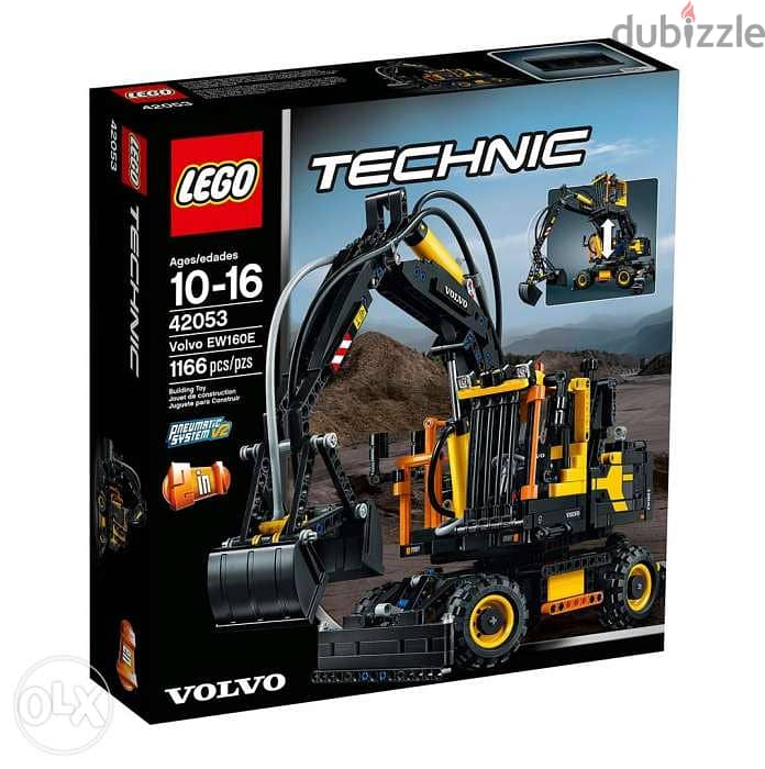 Lego 42053 volvo ew160e 1