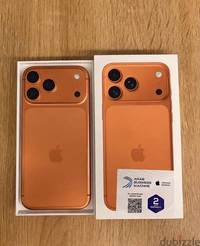 Apple iPhone 17 pro max battery 100% , 75 cycle counts , شرق اوسط