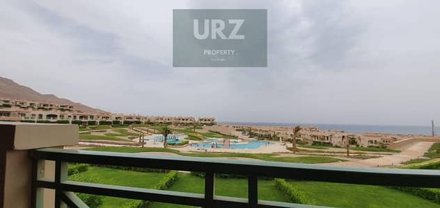 Full Sea View Chalet for sale  fully finished Ultra Modern in La Vista Ain Sokhna minutes from Porto and next to Telal