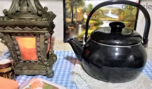 Rare Vintage Siam Fuji Ware Kettle 2.3L - Black