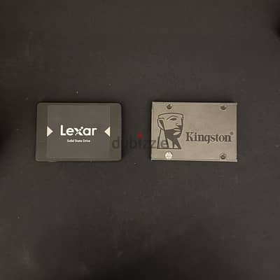 2 SSD 120GB - (240GB Total) Kingston / Lexar