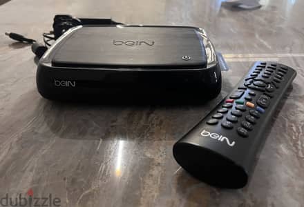 رسيفر beIN Sports C1 أصلي + الريموت والملحقات – حالة ممتاز