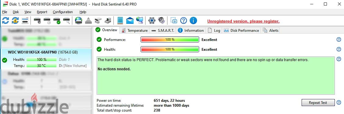 WD Red Pro 18TB - WD181KFGX 2