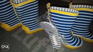 TCM rain boot german made adidas المانى الصنع جزمه مطر اطفال